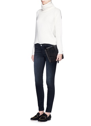Figure View - Click To Enlarge - FRAME - 'Le Skinny de Jeanne' cropped jeans