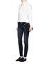 Figure View - Click To Enlarge - FRAME - 'Le Skinny de Jeanne' cropped jeans