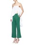 Figure View - Click To Enlarge - 72722 - Side knot cotton sarong long top