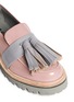 Detail View - Click To Enlarge - MSGM - Patent leather tassel loafers