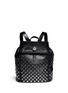 Main View - Click To Enlarge - ALEXANDER MCQUEEN - 'Padlock' stud leather backpack