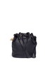 Main View - Click To Enlarge - ALEXANDER MCQUEEN - 'Padlock Secchiello' leather bucket bag