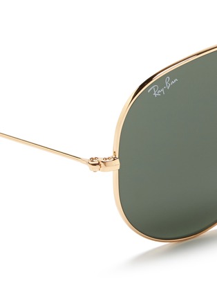 Detail View - Click To Enlarge - RAY-BAN - 'Aviator Large Metal II' sunglasses