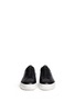 Figure View - Click To Enlarge - NEIL BARRETT - 'Sheffield' contrast leather sneakers