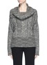 Main View - Click To Enlarge - MS MIN - Mesh cable knit sweater