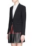 Front View - Click To Enlarge - THEORY - 'Dief' virgin wool twill blazer