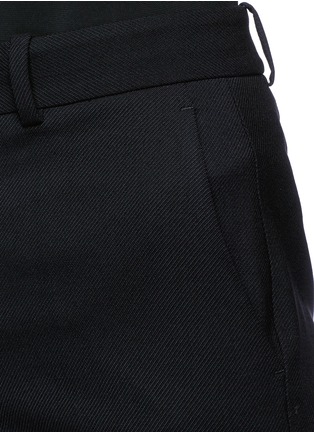 Detail View - Click To Enlarge - THEORY - 'Jotsna' virgin wool twill flare pants