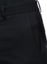 Detail View - Click To Enlarge - THEORY - 'Jotsna' virgin wool twill flare pants