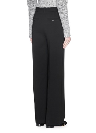 Back View - Click To Enlarge - THEORY - 'Adamaris' pleat wide leg admiral crepe pants