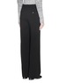 Back View - Click To Enlarge - THEORY - 'Adamaris' pleat wide leg admiral crepe pants