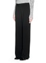 Front View - Click To Enlarge - THEORY - 'Adamaris' pleat wide leg admiral crepe pants