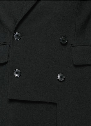 Detail View - Click To Enlarge - THEORY - 'Adair' wool blend crepe coat