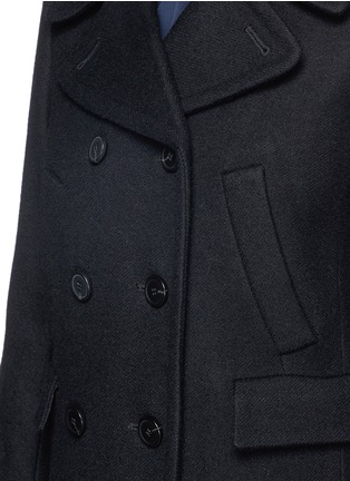 Detail View - Click To Enlarge - THEORY - Kenshon' double breasted wool coat