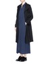 Figure View - Click To Enlarge - THEORY - Kenshon' double breasted wool coat