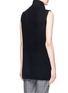 Back View - Click To Enlarge - THEORY - 'Beylor T' chunky knit turtleneck sleeveless sweater