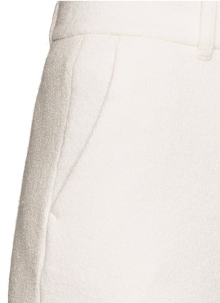 Detail View - Click To Enlarge - HELMUT LANG - Wool blend terry pants