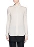 Main View - Click To Enlarge - HELMUT LANG - Stretch silk shirt