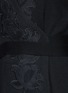 Detail View - Click To Enlarge - DIANE VON FURSTENBERG - 'Leandra' floral lace knit wrap dress