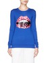 Main View - Click To Enlarge - MARKUS LUPFER - 'Hot Pink Star' sequin Lara Lip sweater