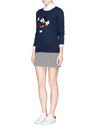 Figure View - Click To Enlarge - MARKUS LUPFER - x Disney 'Dancing Vintage Mickey' sequin sweater
