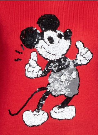 Detail View - Click To Enlarge - MARKUS LUPFER - x Disney 'Thumbs Up "OK" Vintage Mickey' sweater