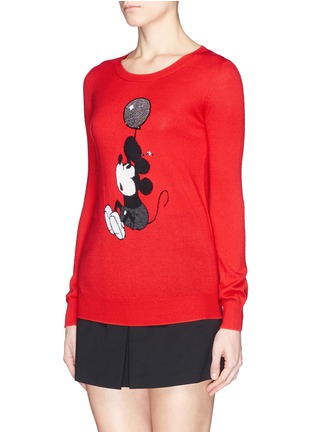 Front View - Click To Enlarge - MARKUS LUPFER - x Disney 'Up And Away Vintage Mickey' sweater