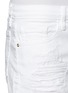 Detail View - Click To Enlarge - FRAME - 'LE GRAND GARÇON' distressed denim shorts