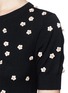 Detail View - Click To Enlarge - ALICE & OLIVIA - 'Abi' 3D flower appliqué sweater