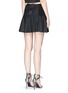 Back View - Click To Enlarge - ALICE & OLIVIA - Pinstripe drop waist flare skirt