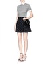 Figure View - Click To Enlarge - ALICE & OLIVIA - Mock collar sweater