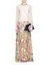Figure View - Click To Enlarge - ALICE & OLIVIA - 'Beryl' embroidered front sleeveless sweatshirt