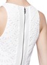Detail View - Click To Enlarge - ALICE & OLIVIA - 'Tamra' eyelet lace cropped top