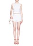 Figure View - Click To Enlarge - ALICE & OLIVIA - Eyelet lace shorts