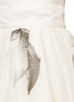 Detail View - Click To Enlarge - MS MIN - Koi print organza chiffon combo skirt