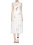 Main View - Click To Enlarge - MS MIN - Koi print silk chiffon dress
