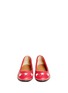 Figure View - Click To Enlarge - GIVENCHY - Star stud whipstitch leather ballerina flats