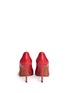 Back View - Click To Enlarge - GIVENCHY - Calfskin leather pumps