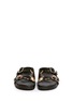 Figure View - Click To Enlarge - GIVENCHY - Magnolia moth print leather sandals