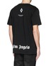 Back View - Click To Enlarge - MARCELO BURLON - 'Palm Angels' hands print T-shirt and book set