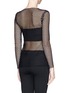 Back View - Click To Enlarge - MS MIN - Diamond mesh top