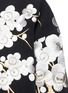 Detail View - Click To Enlarge - MS MIN - 'Met Ball' floral embroidery scuba knit coat