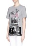 Front View - Click To Enlarge - MC Q - Collage bunny boyfriend T-shirt