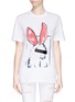 Main View - Click To Enlarge - MC Q - Liesa bunny print boyfriend T-shirt