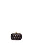 Main View - Click To Enlarge - ALEXANDER MCQUEEN - Stud skull leather clutch