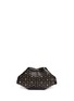Back View - Click To Enlarge - ALEXANDER MCQUEEN - 'De Manta' small stud leather clutch