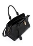 Detail View - Click To Enlarge - ALEXANDER MCQUEEN - 'Padlock' small leather tote