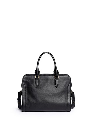 Back View - Click To Enlarge - ALEXANDER MCQUEEN - 'Padlock' small leather tote