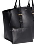 Detail View - Click To Enlarge - ALEXANDER MCQUEEN - 'Legend' medium east west leather tote