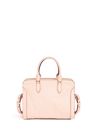 Back View - Click To Enlarge - ALEXANDER MCQUEEN - 'Padlock' small leather tote