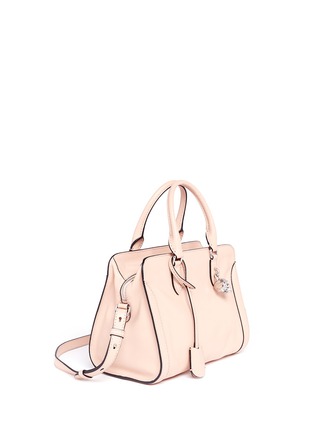 Figure View - Click To Enlarge - ALEXANDER MCQUEEN - 'Padlock' small leather tote